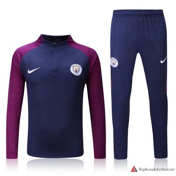 Chandal Manchester City 2017-2018 Azul Purpura